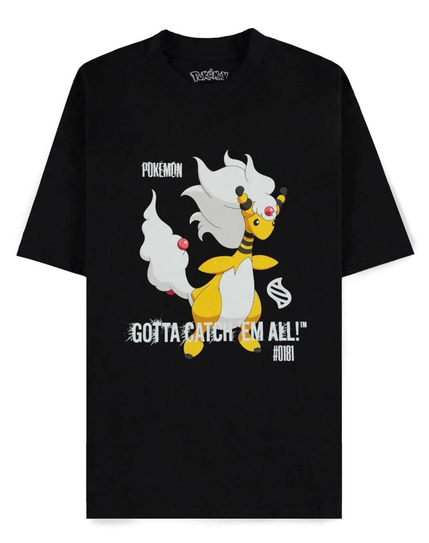 POKEMON - Mega Pharamp - T-Shirt Loose Fit Homme (M)