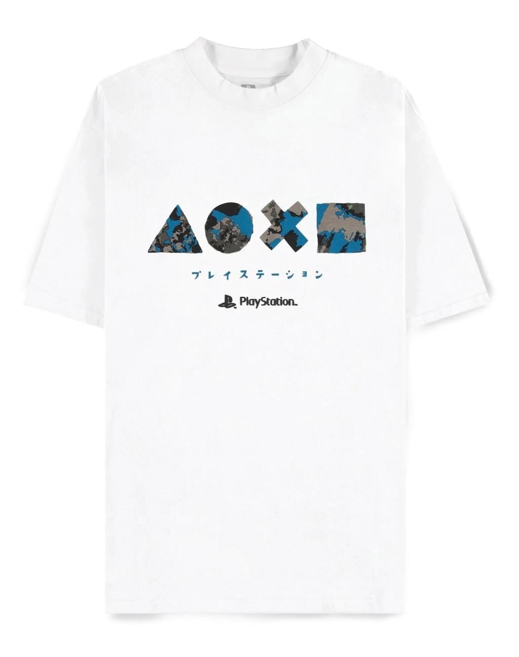 PLAYSTATION - Icons Japan - T-Shirt Loose Fit Homme (L)