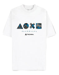 PLAYSTATION - Icons Japan - T-Shirt Loose Fit Homme (M)