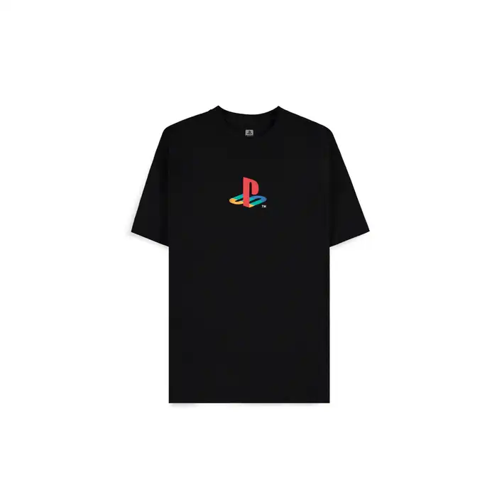 PLAYSTATION - Logo & Console - T-Shirt Homme (S)