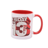 VENDREDI 13 - Logo - Mug Interieur Coloré 325ml