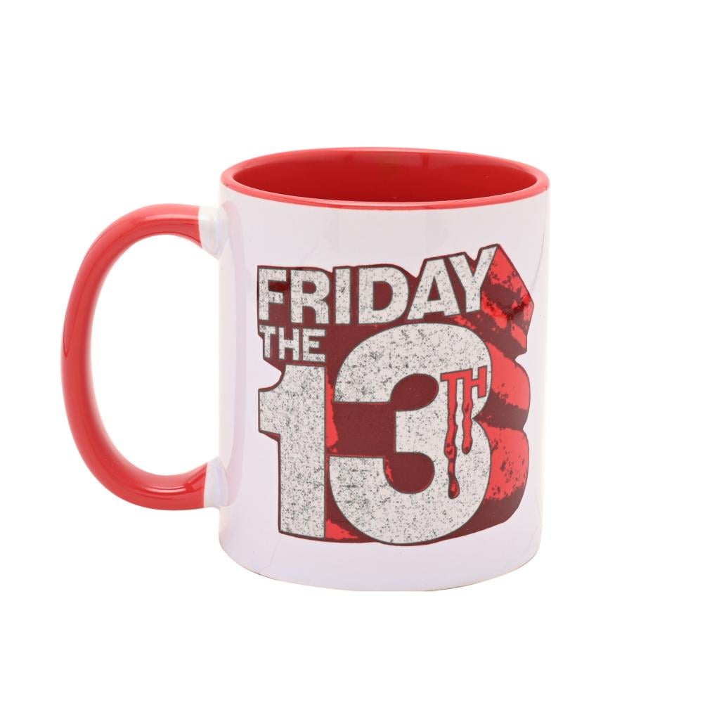 VENDREDI 13 - Logo - Mug Interieur Coloré 325ml