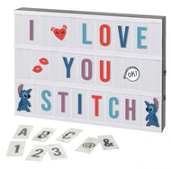 STITCH - Boite Lumineuse à Message avec 384 lettres + Télécommande