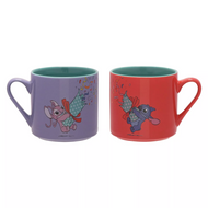 STITCH & ANGEL - Merry Everything - Set de 2 Mugs Colorés