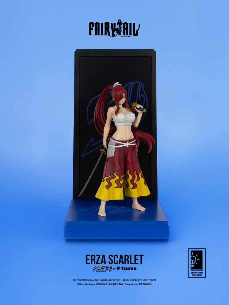 FAIRY TAIL - Erza Scarlet - Figurine Neon by Tsume 25cm