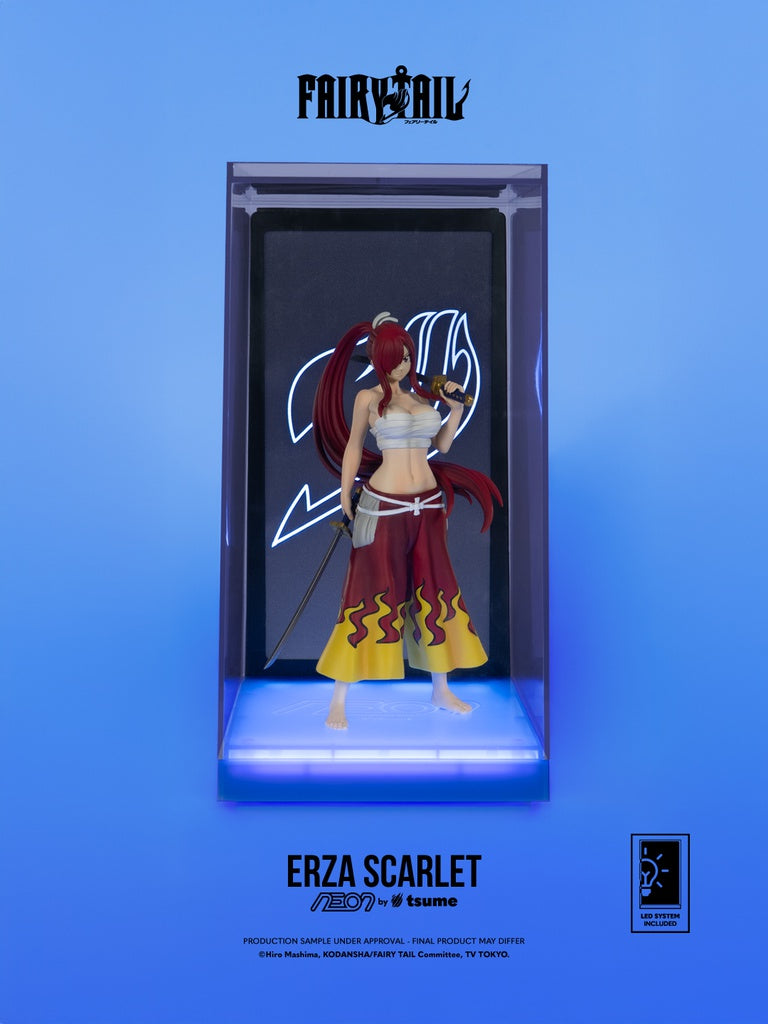 FAIRY TAIL - Erza Scarlet - Figurine Neon by Tsume 25cm