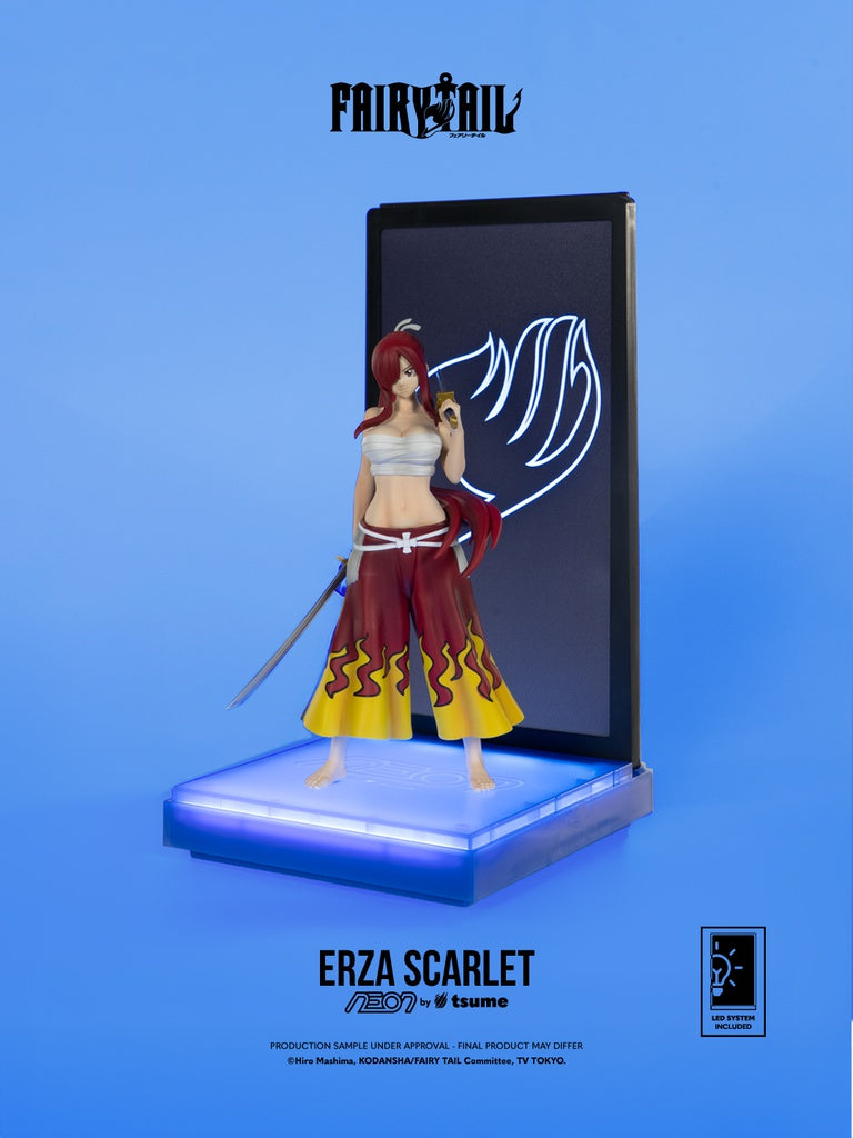 FAIRY TAIL - Erza Scarlet - Figurine Neon by Tsume 25cm