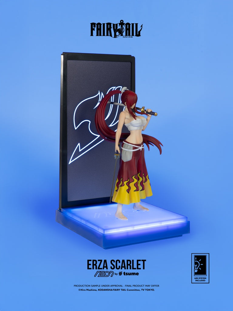 FAIRY TAIL - Erza Scarlet - Figurine Neon by Tsume 25cm