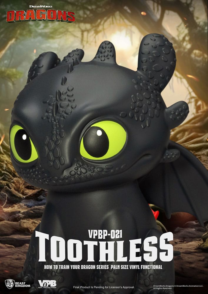 DRAGON - Krokmou - Tirelire Vinyl Figure 12cm