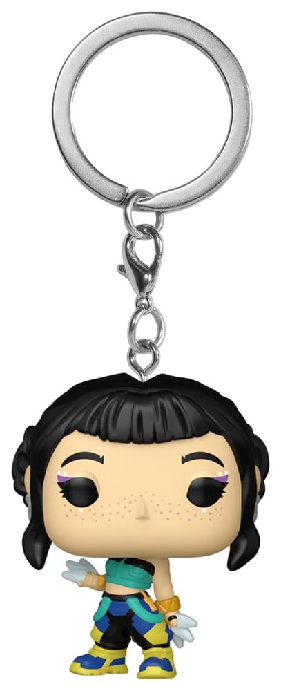 KPop Demon Hunters porte-clés Pocket POP! Zoey 4 cm