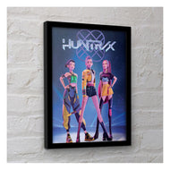 K-POP DEMON HUNTERS - Huntrix - Impression Encadrée 45x35cm