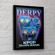 K-POP DEMON HUNTERS - Derpy - Impression Encadrée 45x35cm
