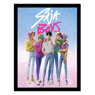 K-POP DEMON HUNTERS - Saja Boys - Impression Encadrée 45x35cm