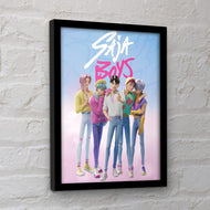 K-POP DEMON HUNTERS - Saja Boys - Impression Encadrée 45x35cm