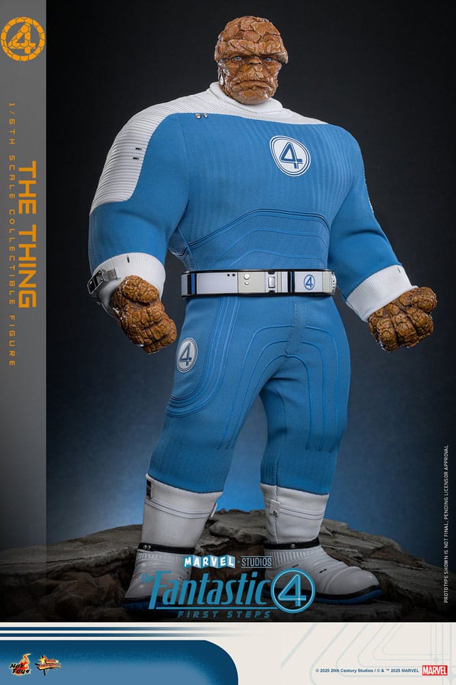 Les Quatre Fantastiques : Premiers pas figurine Movie Masterpiece 1/6 The Thing 31 cm