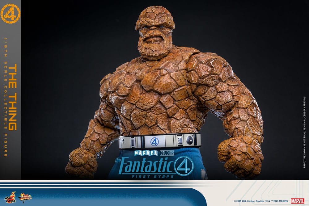 Les Quatre Fantastiques : Premiers pas figurine Movie Masterpiece 1/6 The Thing 31 cm