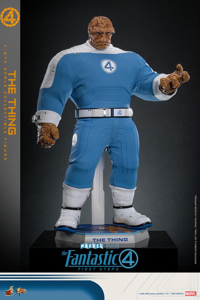 Les Quatre Fantastiques : Premiers pas figurine Movie Masterpiece 1/6 The Thing 31 cm