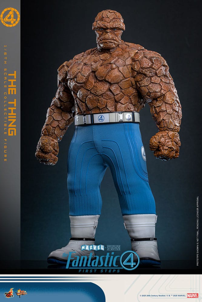 Les Quatre Fantastiques : Premiers pas figurine Movie Masterpiece 1/6 The Thing 31 cm