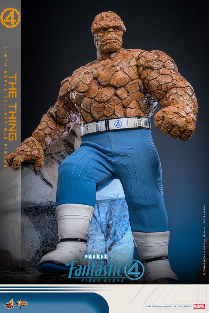 Les Quatre Fantastiques : Premiers pas figurine Movie Masterpiece 1/6 The Thing 31 cm