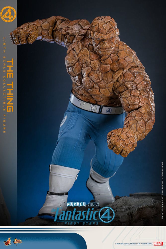 Les Quatre Fantastiques : Premiers pas figurine Movie Masterpiece 1/6 The Thing 31 cm