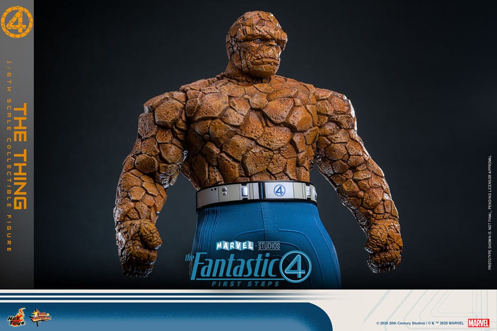 Les Quatre Fantastiques : Premiers pas figurine Movie Masterpiece 1/6 The Thing 31 cm