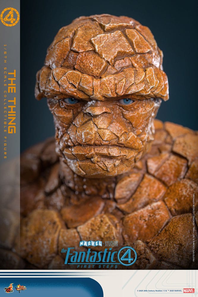 Les Quatre Fantastiques : Premiers pas figurine Movie Masterpiece 1/6 The Thing 31 cm