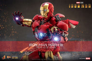 Iron Man figurine Movie Masterpiece Diecast 1/6 Iron Man Mark III (Armor Suit Up Version) 32 cm
