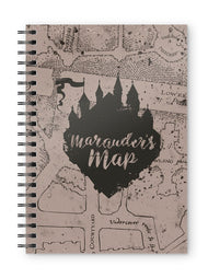 HARRY POTTER - Marauder's Map - Cahier spirale A5